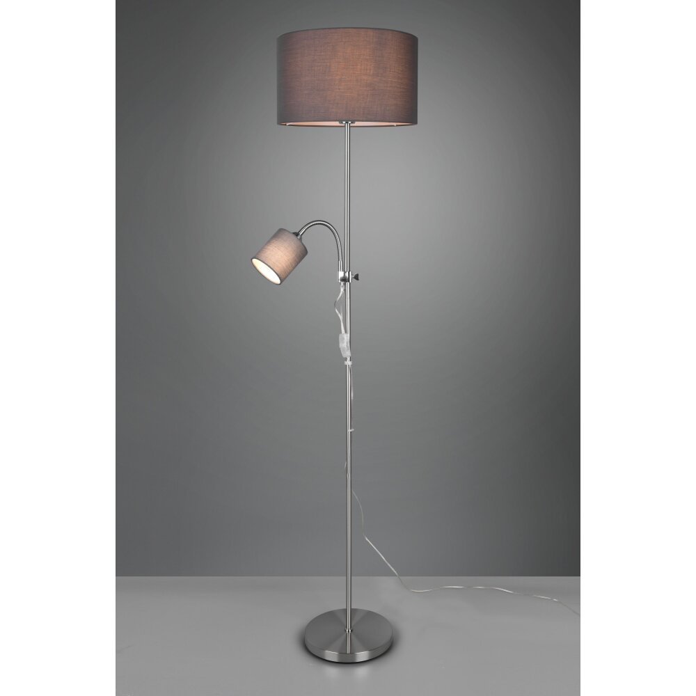 Reality Owen Staande lamp Nikkel mat, 2-lichts main product photo