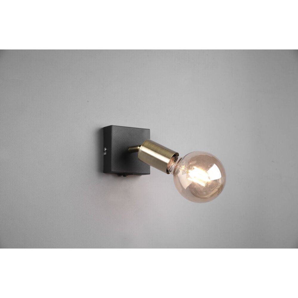 Reality Vannes Spotlamp Zwart, 1-licht