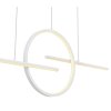 Globo BARRAL Hanger LED Wit, 1-licht, Afstandsbediening