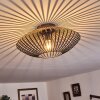 Wemude Plafondlamp Zwart-Goud, 1-licht
