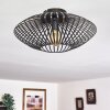 Wemude Plafondlamp Zwart-Goud, 1-licht