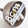 Tholen Hanger Bruin, Zilver, 1-licht