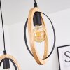Kintore Hanglamp Zwart, 3-lichts