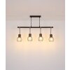 Globo ARGUSTO Hanger Zwart, 4-lichts