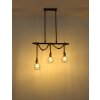 Globo VALERIE Hanger Bruin, Zwart, 3-lichts