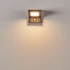 Matlava Buiten muurverlichting LED Antraciet, Wit, 1-licht, Bewegingsmelder