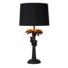 Lucide COCONUT Tafellamp Zwart, 1-licht