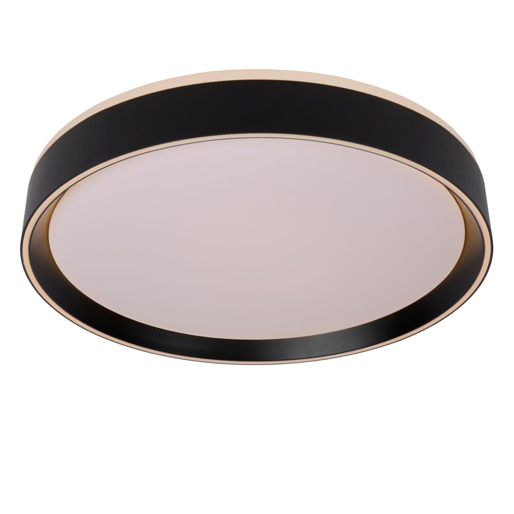 Lucide NURIA Plafondlamp LED Zwart, 1-licht