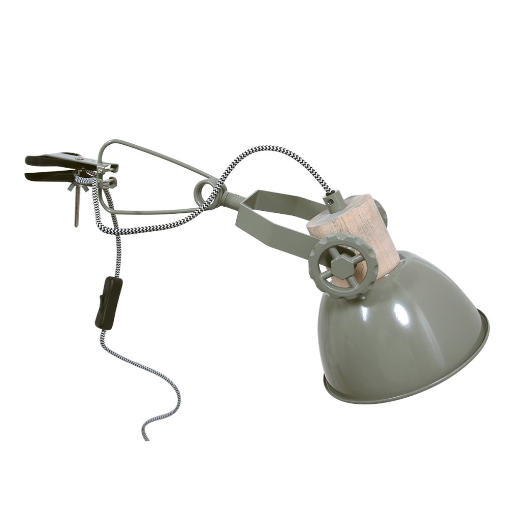 Steinhauer Gearwood Muurlamp Groen, 1-licht main product photo