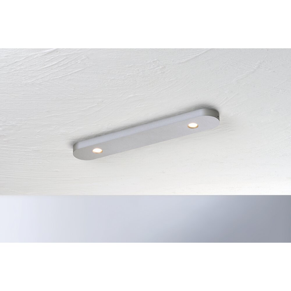 Bopp-Leuchten CLOSE Plafondlamp LED Zilver, 2-lichts main product photo