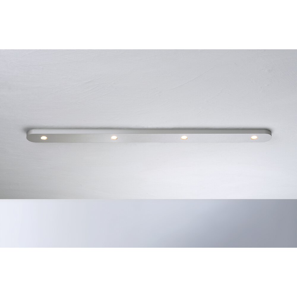 Bopp-Leuchten CLOSE Plafondlamp LED Aluminium, Zilver, 4-lichts main product photo