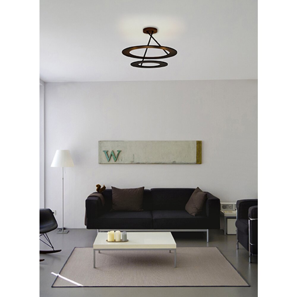 Bopp-Leuchten STELLA Plafondlamp LED Zwart, 9-lichts main product photo