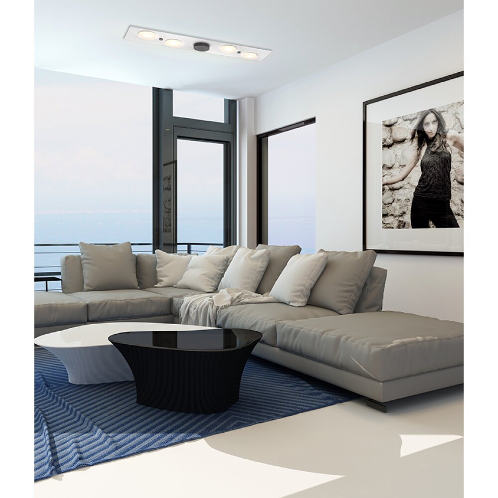 Bopp-Leuchten PLANETS ONE Plafondlamp LED Antraciet, Wit, 4-lichts main product photo