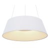 Globo CROTONE Hanger LED Wit, 1-licht, Afstandsbediening