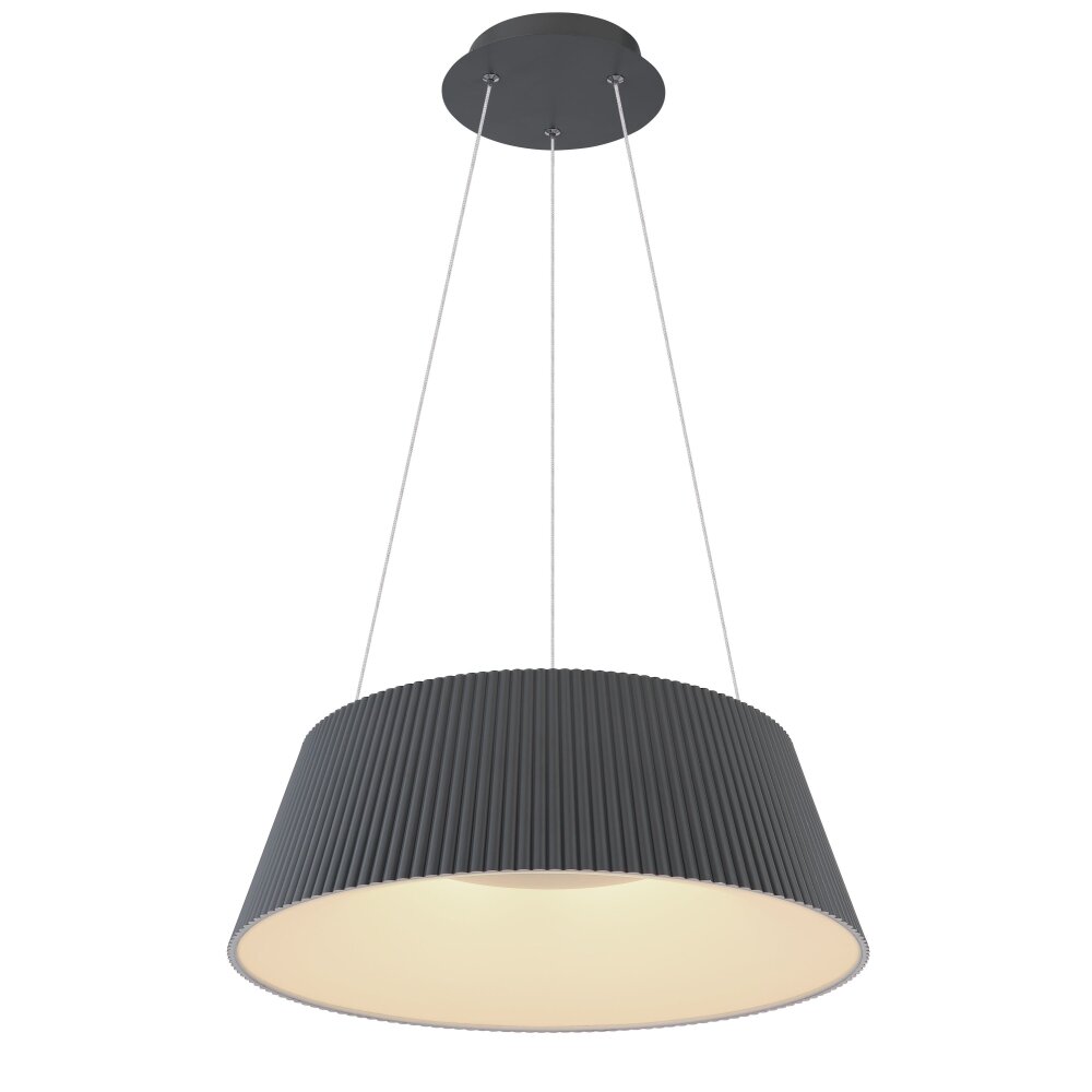 Globo CROTONE Hanger LED Antraciet, 1-licht, Afstandsbediening main product photo