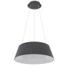 Globo CROTONE Hanger LED Antraciet, 1-licht, Afstandsbediening
