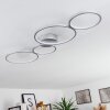 Rodekro Plafondlamp LED Nikkel mat, 1-licht