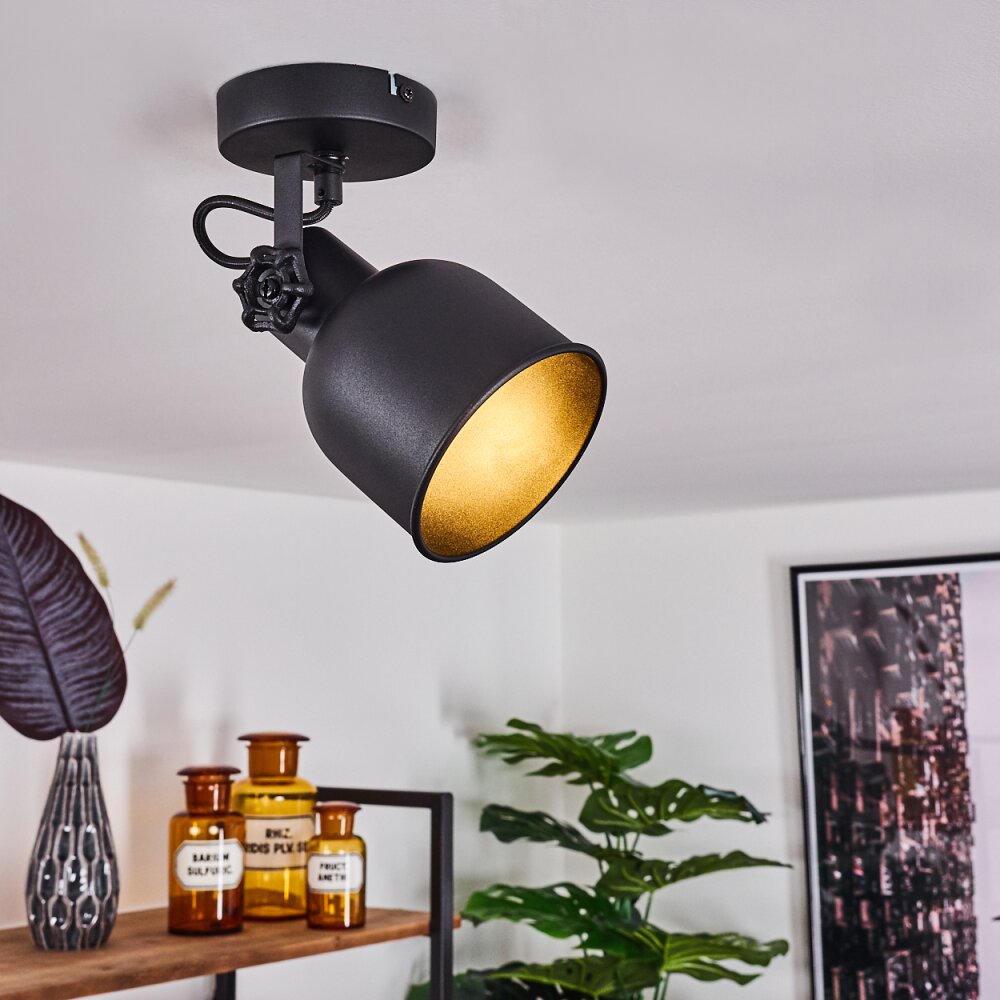 Juliboy Plafondlamp Zwart, 1-licht main product photo