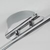 Stranderod Plafondlamp Chroom, 2-lichts