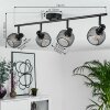 Pipisu Plafondlamp Zwart, 4-lichts