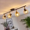 Pipisu Plafondlamp Goud, Messing, Zwart, 4-lichts