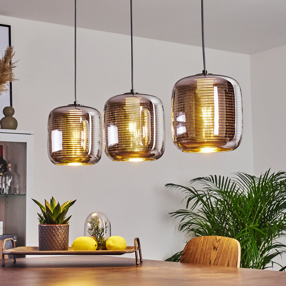 Verasara Hanglamp Chroom, 3-lichts