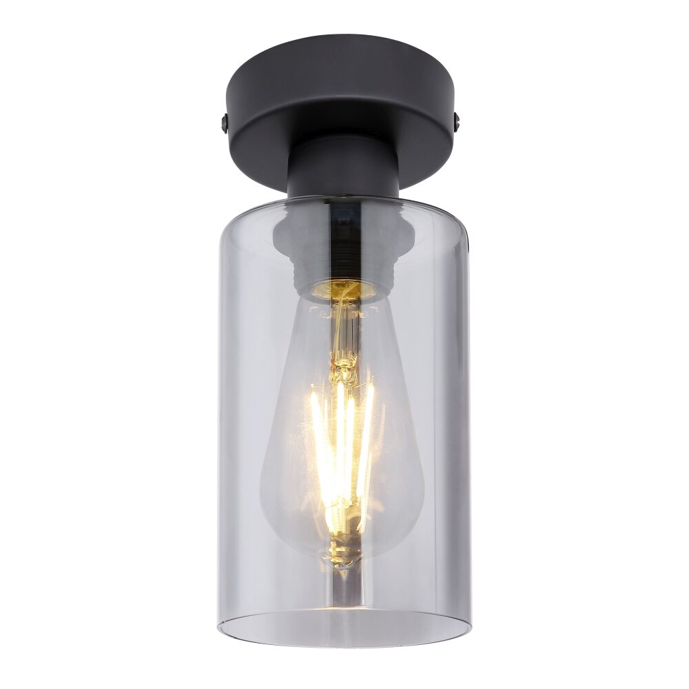 Globo HADERA Plafondlamp Zwart, 1-licht main product photo