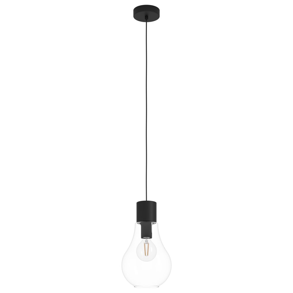 Eglo CHASELY Hanger Zwart, 1-licht main product photo