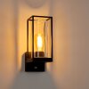 Palanga Buiten muurverlichting Zwart, 1-licht, Bewegingsmelder