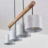 Adelboden Hanger Hout licht, Zwart, 4-lichts Adelboden Hanger Hout licht, Zwart, 4-lichts