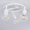Baripada Plafondlamp Wit, 3-lichts