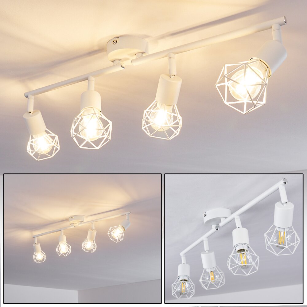 Baripada Plafondlamp Wit, 4-lichts main product photo