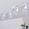 Baripada Plafondlamp Wit, 4-lichts Baripada Plafondlamp Wit, 4-lichts