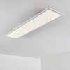 Salmi Plafondlamp LED Wit, 1-licht, Afstandsbediening