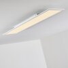 Salmi Plafondlamp LED Wit, 1-licht, Afstandsbediening