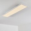 Salmi Plafondlamp LED Wit, 1-licht, Afstandsbediening