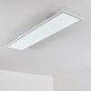 Salmi Plafondlamp LED Wit, 1-licht, Afstandsbediening