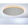 Escale BLADE Plafondlamp LED Grijs, Taupe, 1-licht
