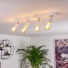 Tulla Plafondlamp Wit, 4-lichts