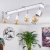 Tulla Plafondlamp Wit, 4-lichts