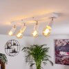 Tulla Plafondlamp Wit, 4-lichts