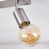Tulla Plafondlamp Nikkel mat, 2-lichts