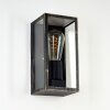 Hakkas Buiten muurverlichting Zwart-Goud, 1-licht