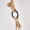 Taheramo Hanglamp Hout licht, Zwart, 3-lichts