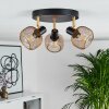Pipisu Plafondlamp Goud, Messing, Zwart, 3-lichts