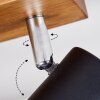 Zuoz Plafondlamp Hout licht, 4-lichts