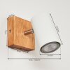 Zuoz Plafondlamp Hout licht, 1-licht