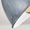 Orny Plafondlamp Grijs, Hout licht, 4-lichts