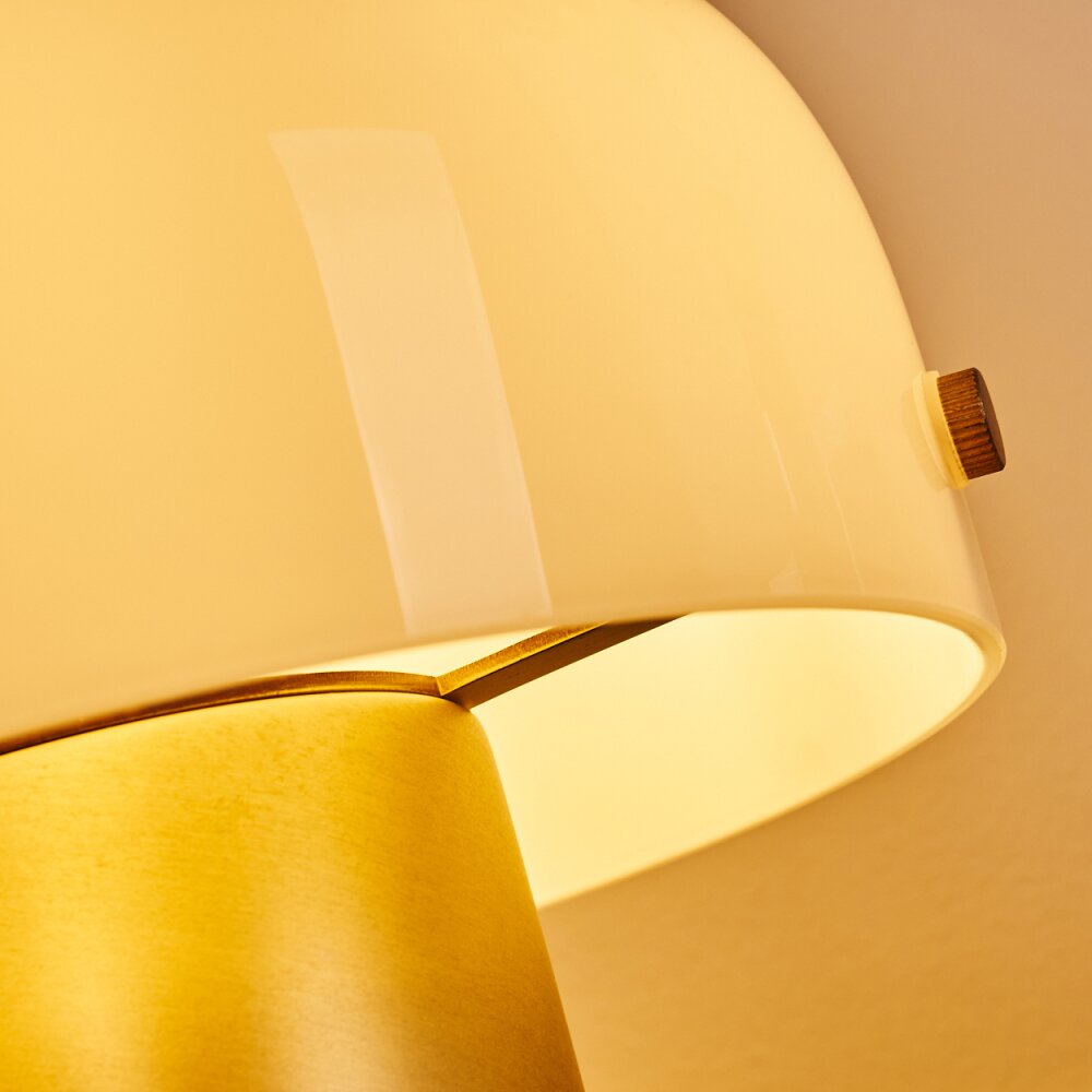 Guicia Tafellamp Goud, Messing, 1-licht