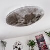 Keru Plafondlamp LED Wit, 1-licht, Afstandsbediening